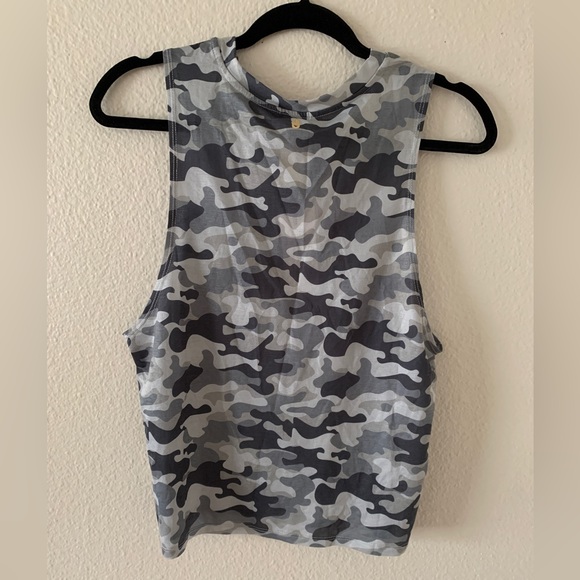 Spiritual Gangster Camo Yoga Top - Picture 3 of 3